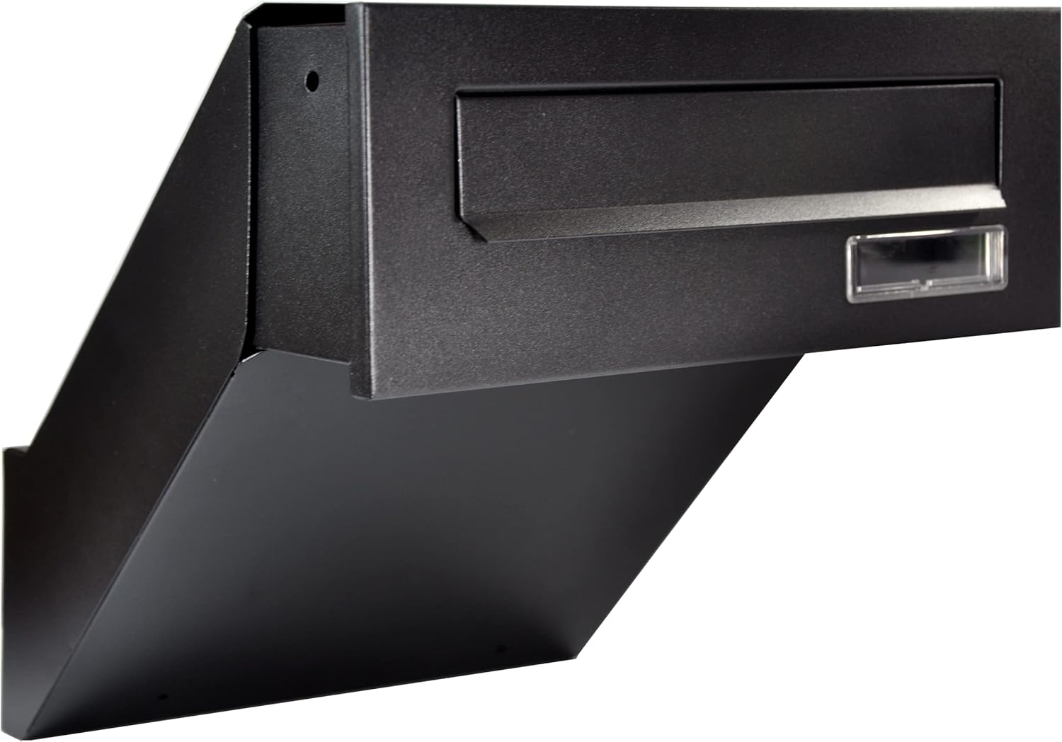 Cassetta delle lettere ad incasso, colore nero opaco