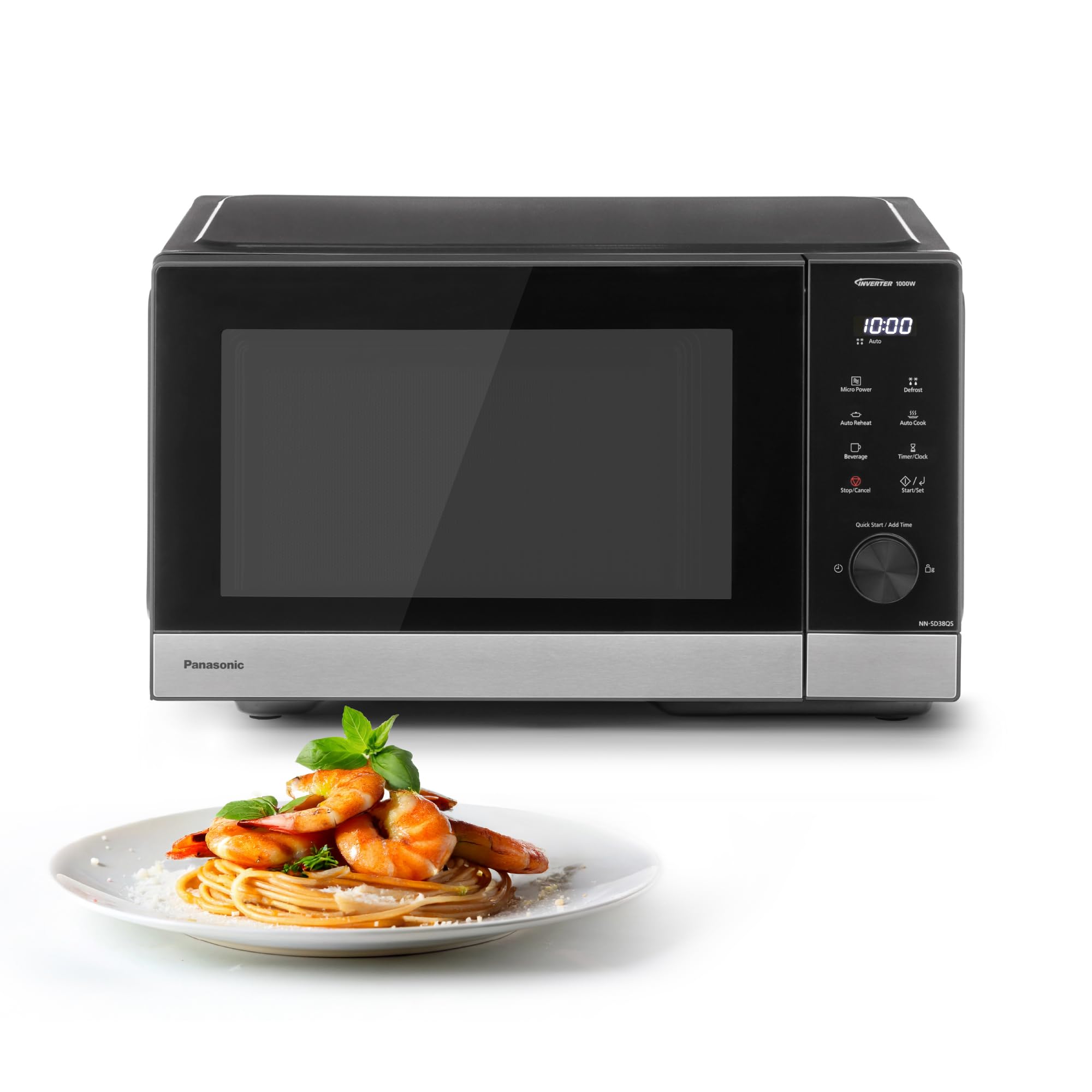 Panasonic NN-SD38QSEPG Microonde Solo 29L 1000W