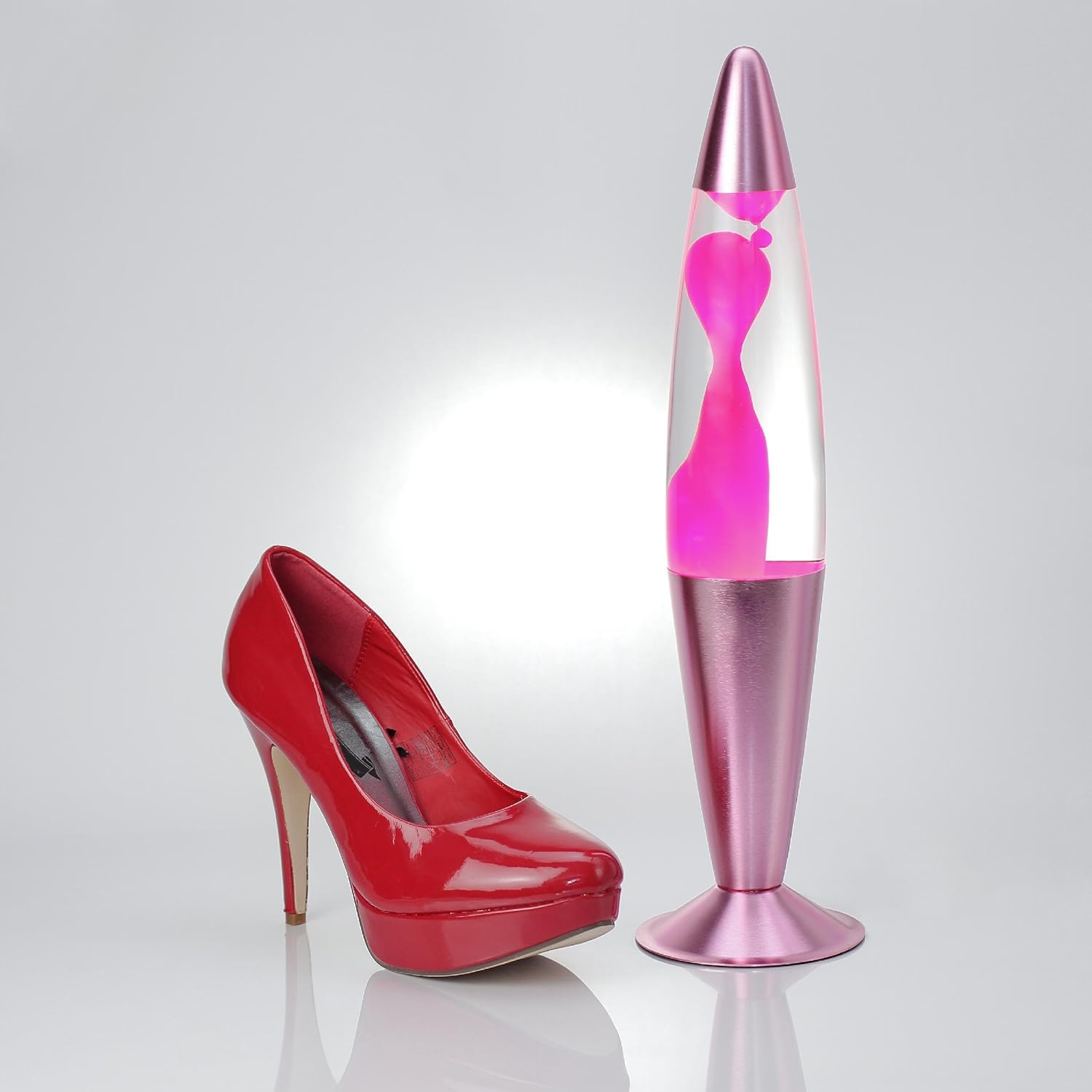 Lampada Lava Rosa Mini 36cm, G9 25W - immagine 2