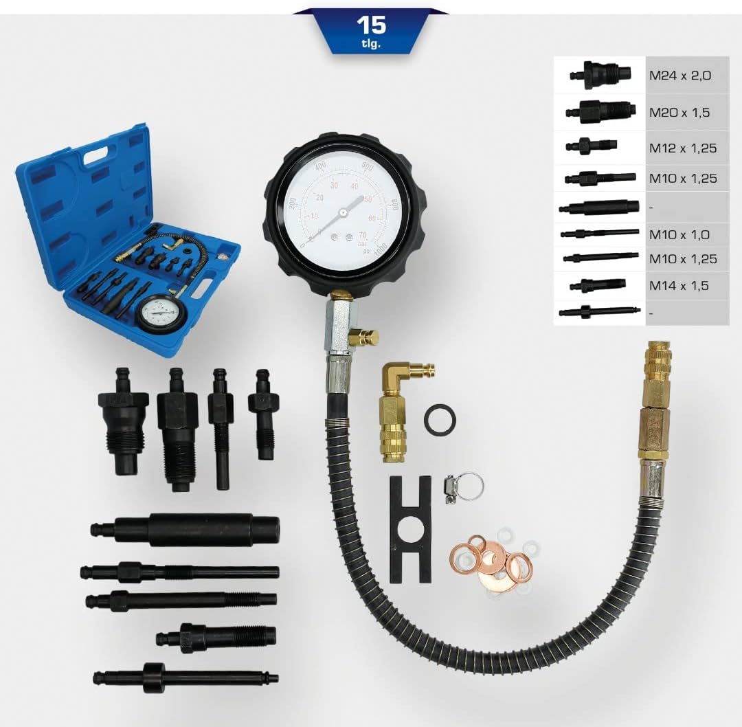 Brilliant Tools BT581050 Kit Tester Compressione Diesel - immagine 2