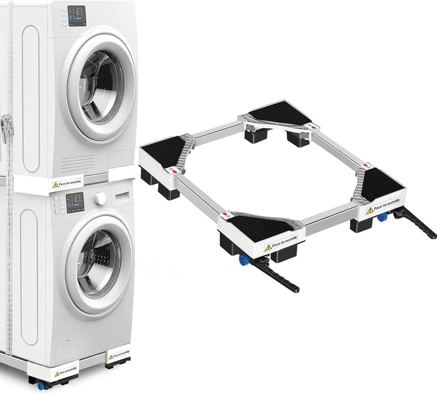 NIUXX Base Universale per Lavatrici e Asciugatrici - immagine 1