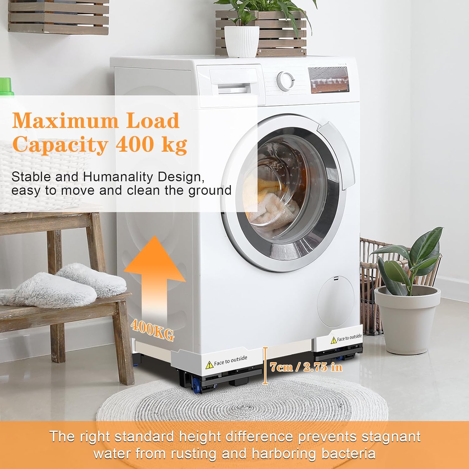 NIUXX Base Universale per Lavatrici e Asciugatrici - immagine 2