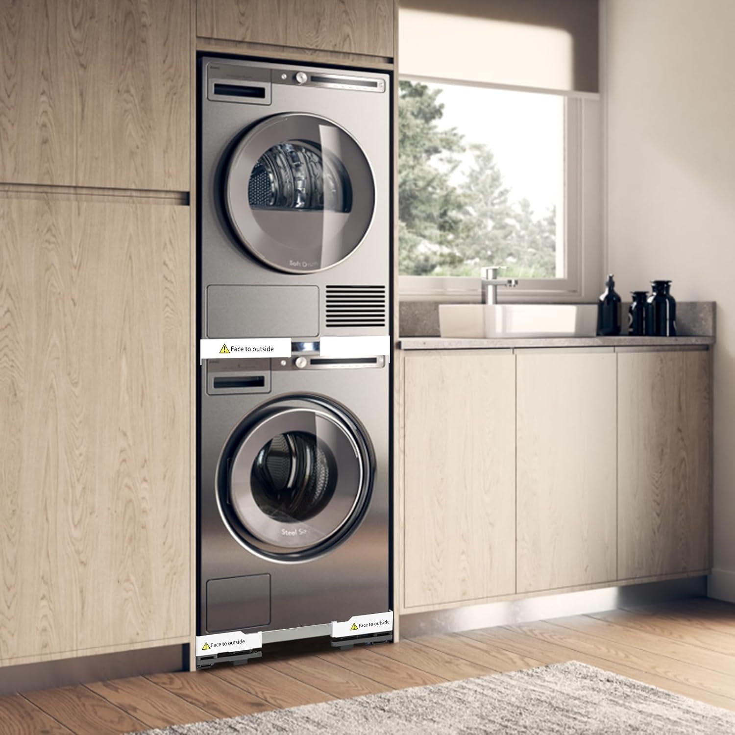 NIUXX Base Universale per Lavatrici e Asciugatrici - immagine 8