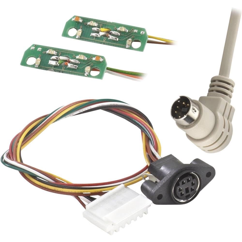 Carson Kit di Illuminazione a 7 camere per rimorchio 1:14