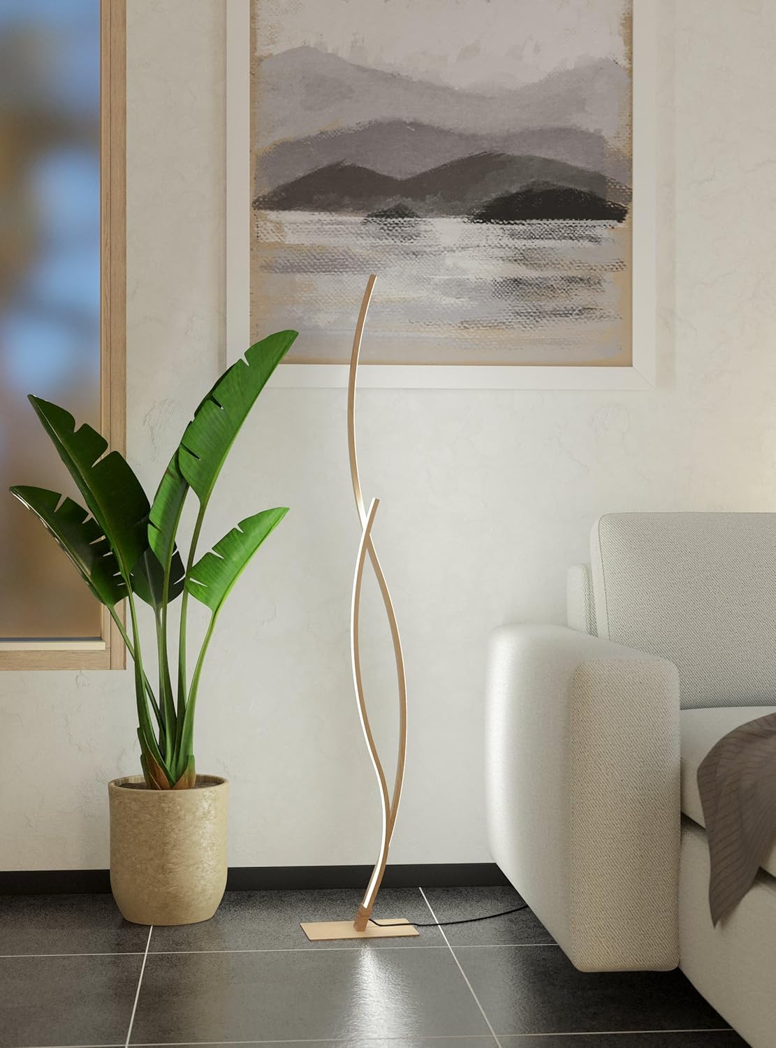 Eglo LED Lampada da Terra Grisolia 129cm - immagine 2