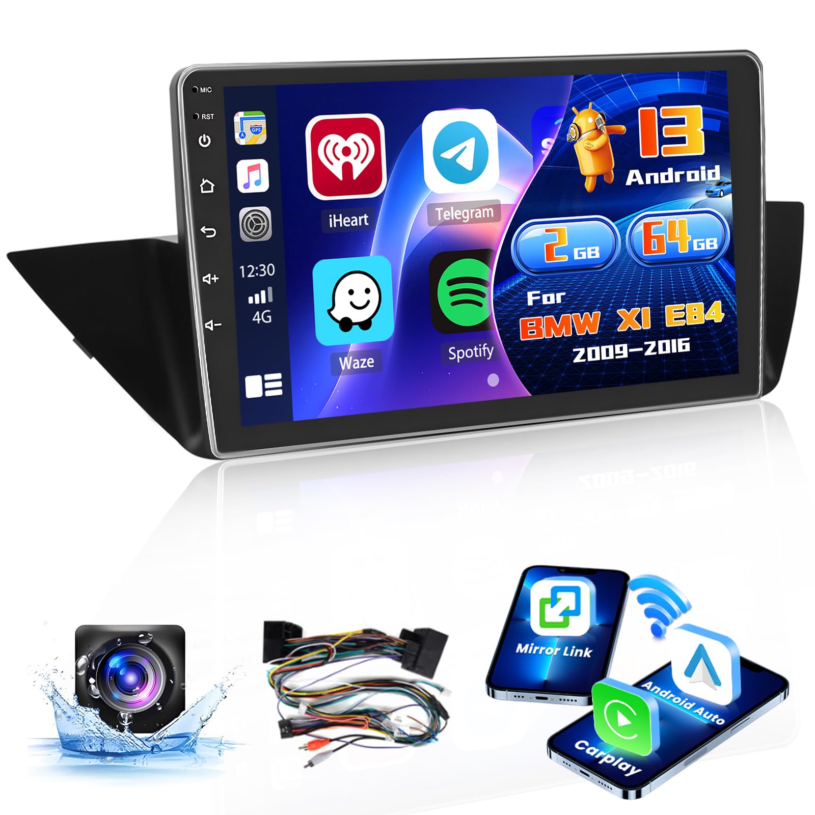Inefala Radio Android per BMW X1 E84 (2009-2016)