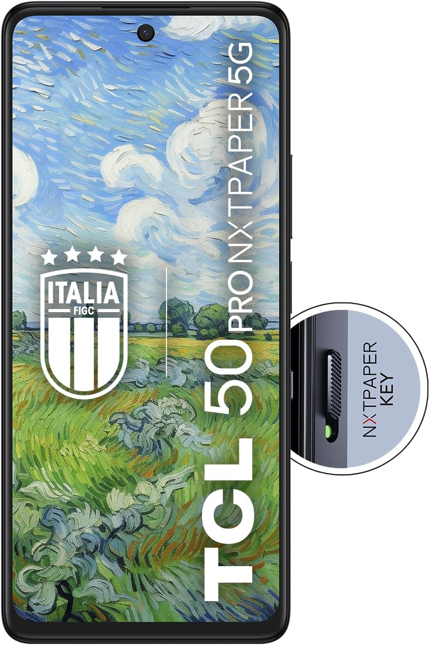 Tcl 50PRO NXTPAPER 5G - Smartphone 6.8" 120Hz, Blue - immagine 2