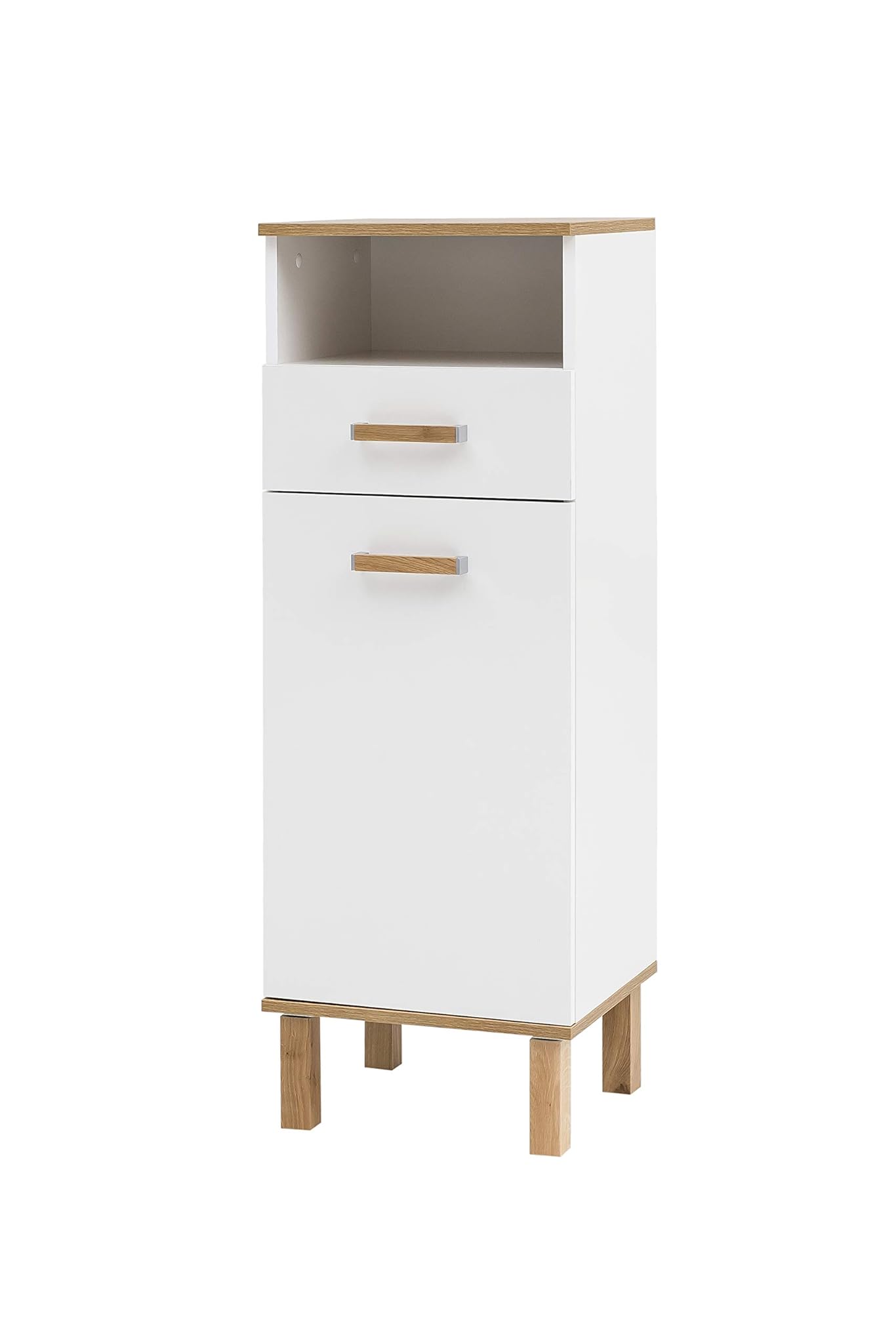 Schildmeyer Credenza Padova - Bianco Lucido/Rovere