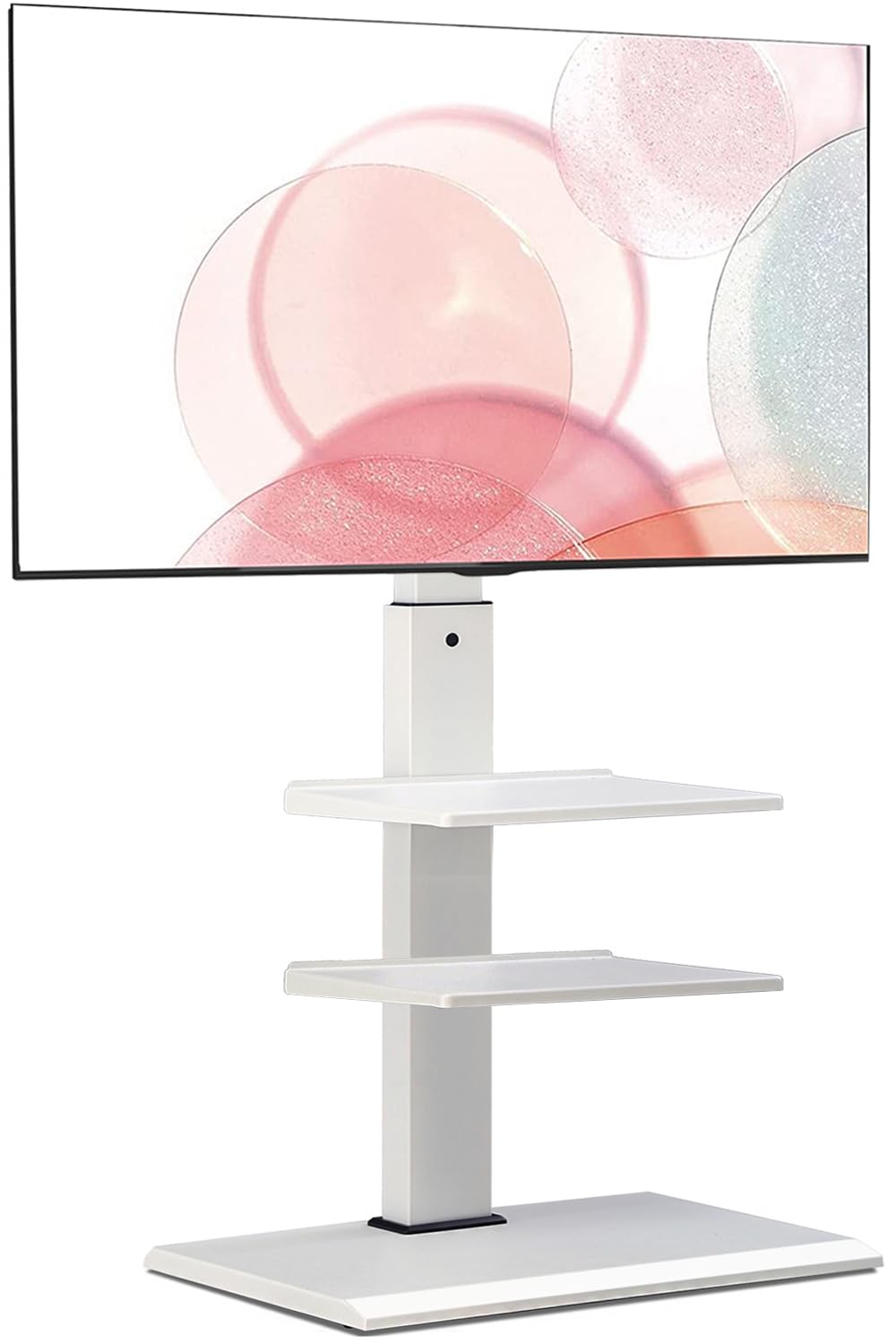 Fitueyes Supporto TV da Terra per 32-75 Pollici con 3 Ripiani