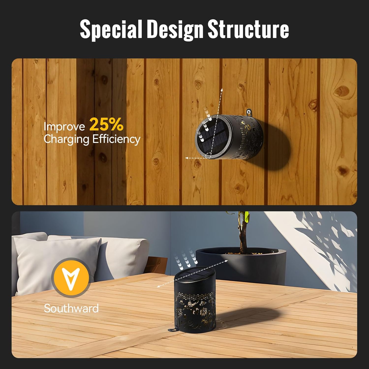 Luci Solari da Esterno IP65 (4 Pezzi) - immagine 2