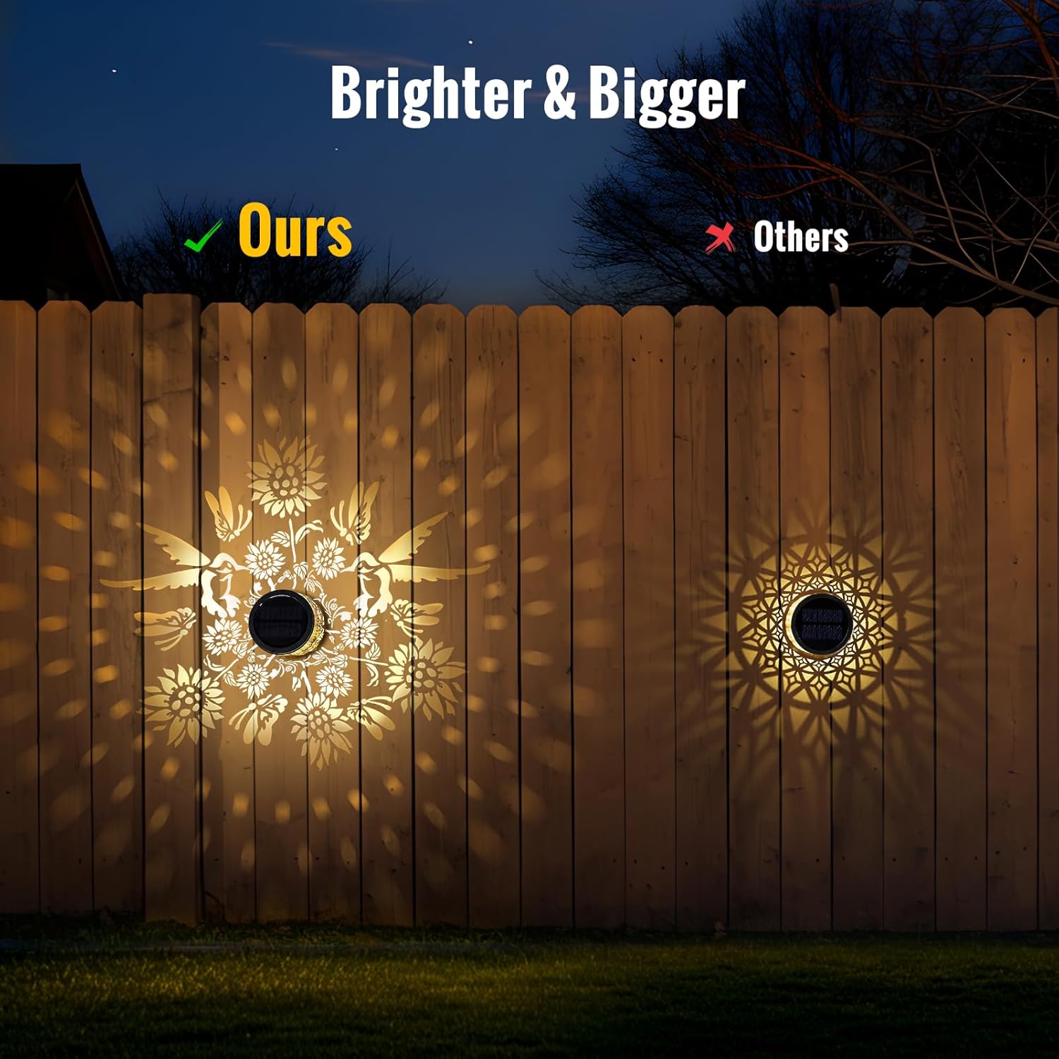 Luci Solari da Esterno IP65 (4 Pezzi) - immagine 5