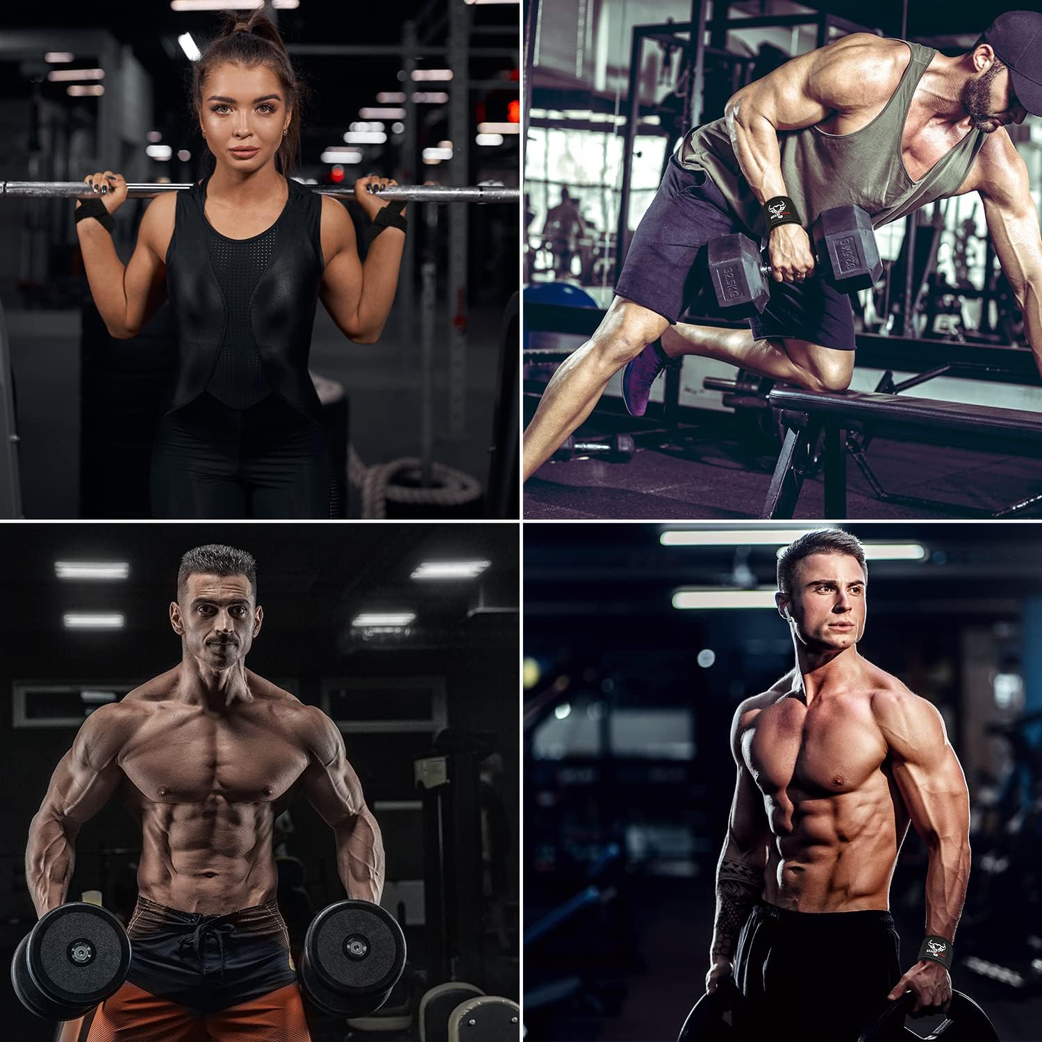 BEAST RAGE Straps Palestra Imbottite con Gel - immagine 6