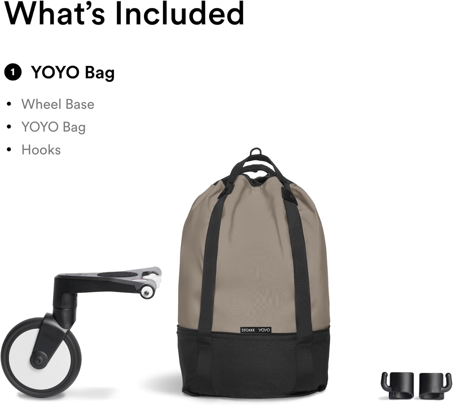 Stokke Borsa YOYO per Passeggino, Taupe - immagine 5