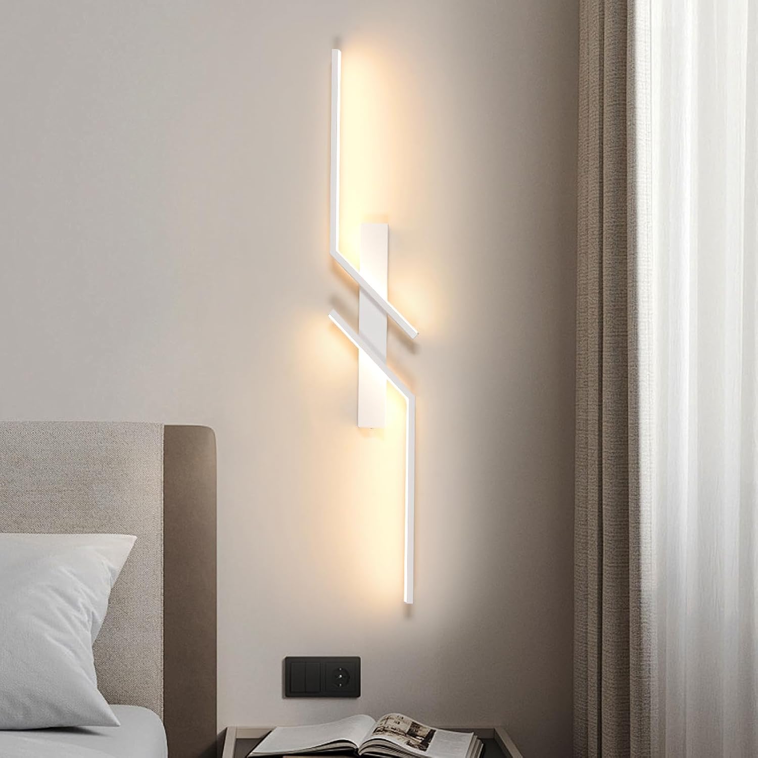 Delipop Applique da Parete Interno LED 24W, Bianco - immagine 6