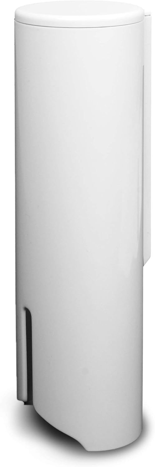 Fackelmann Dispenser per Dischetti di Cotone, Bianco - immagine 1