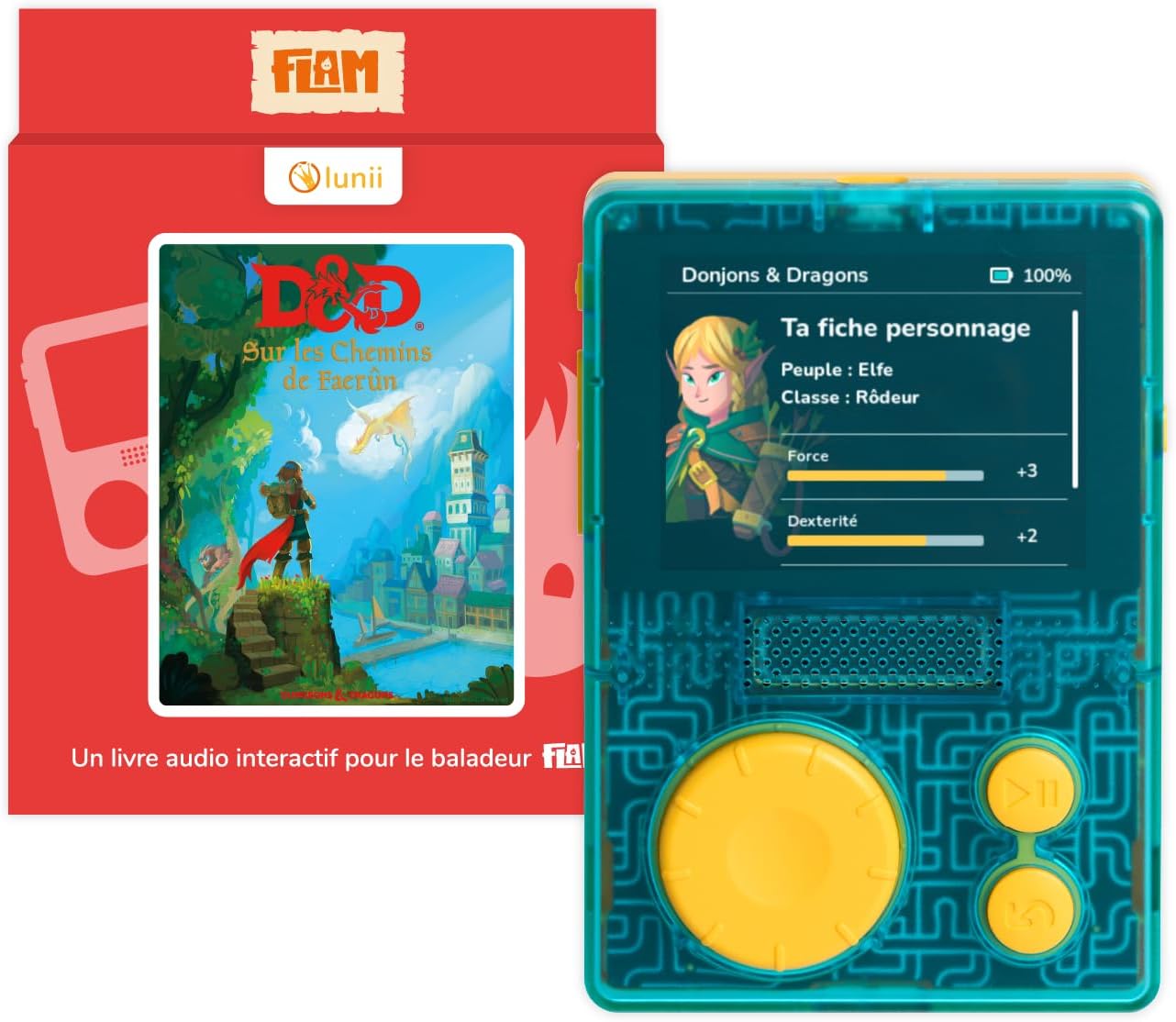 Lunii-FLAM - Set di Libri con 2 Audiolibri Interattivi - immagine 1