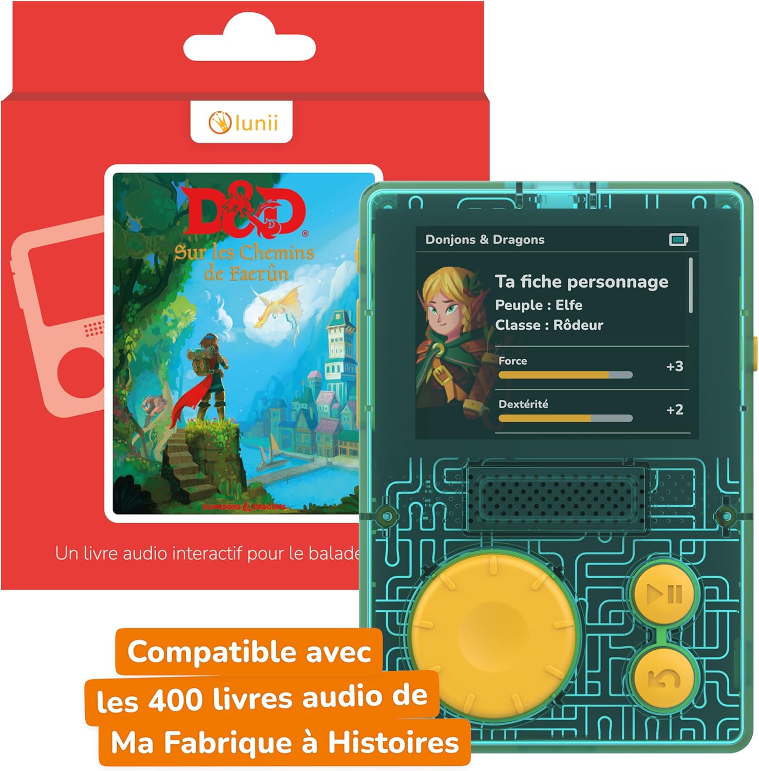 Lunii-FLAM - Set di Libri con 2 Audiolibri Interattivi - immagine 2
