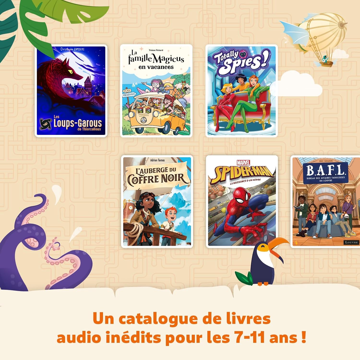 Lunii-FLAM - Set di Libri con 2 Audiolibri Interattivi - immagine 5