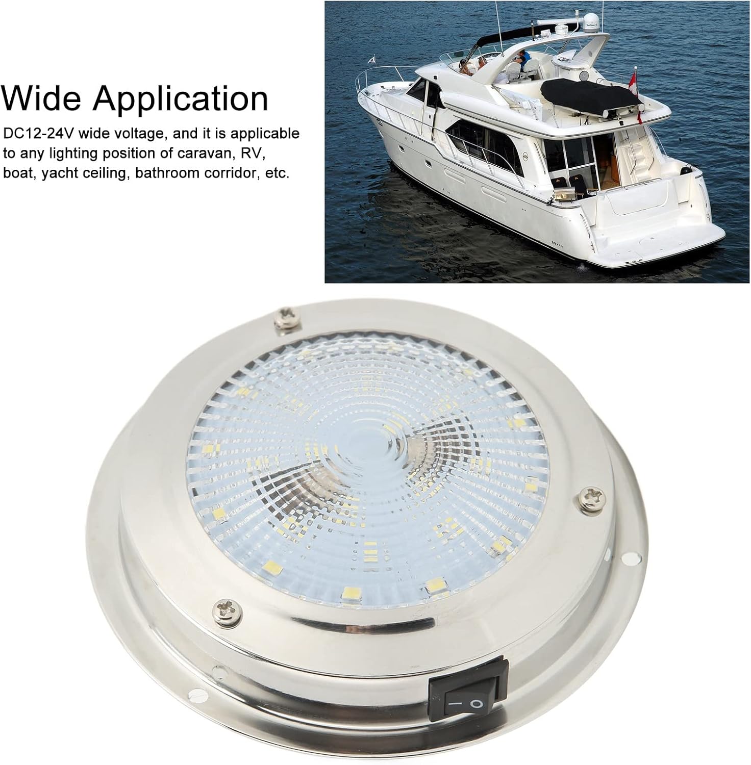 Plafoniera a Soffitto LED IP65 DC12-24V - immagine 3