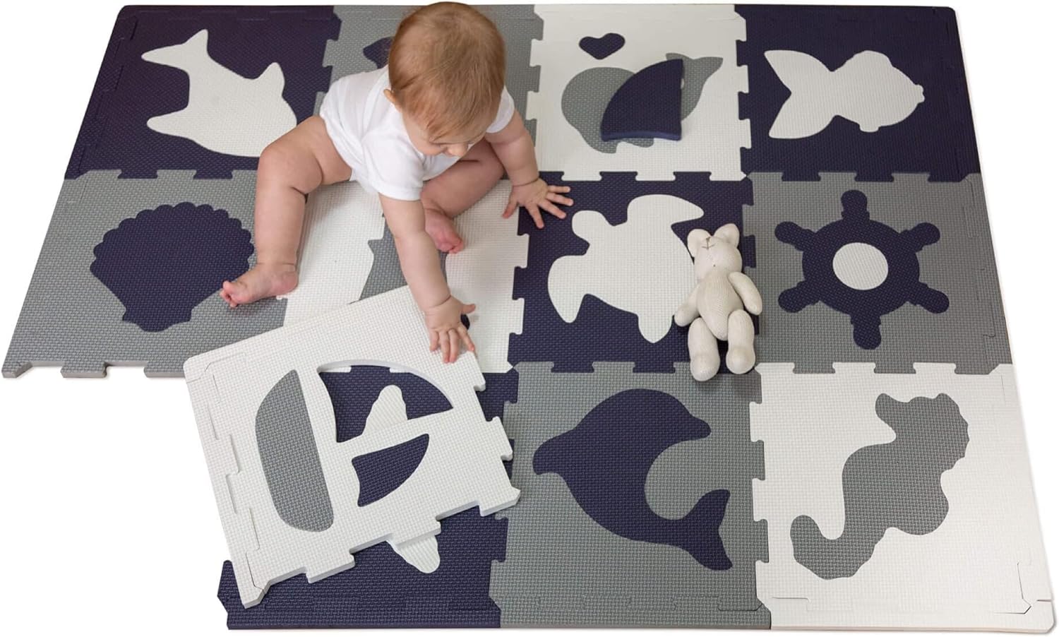 Hakuna Matte Tappeto Puzzle Bambini con Animali 12 Piastrelle - immagine 7