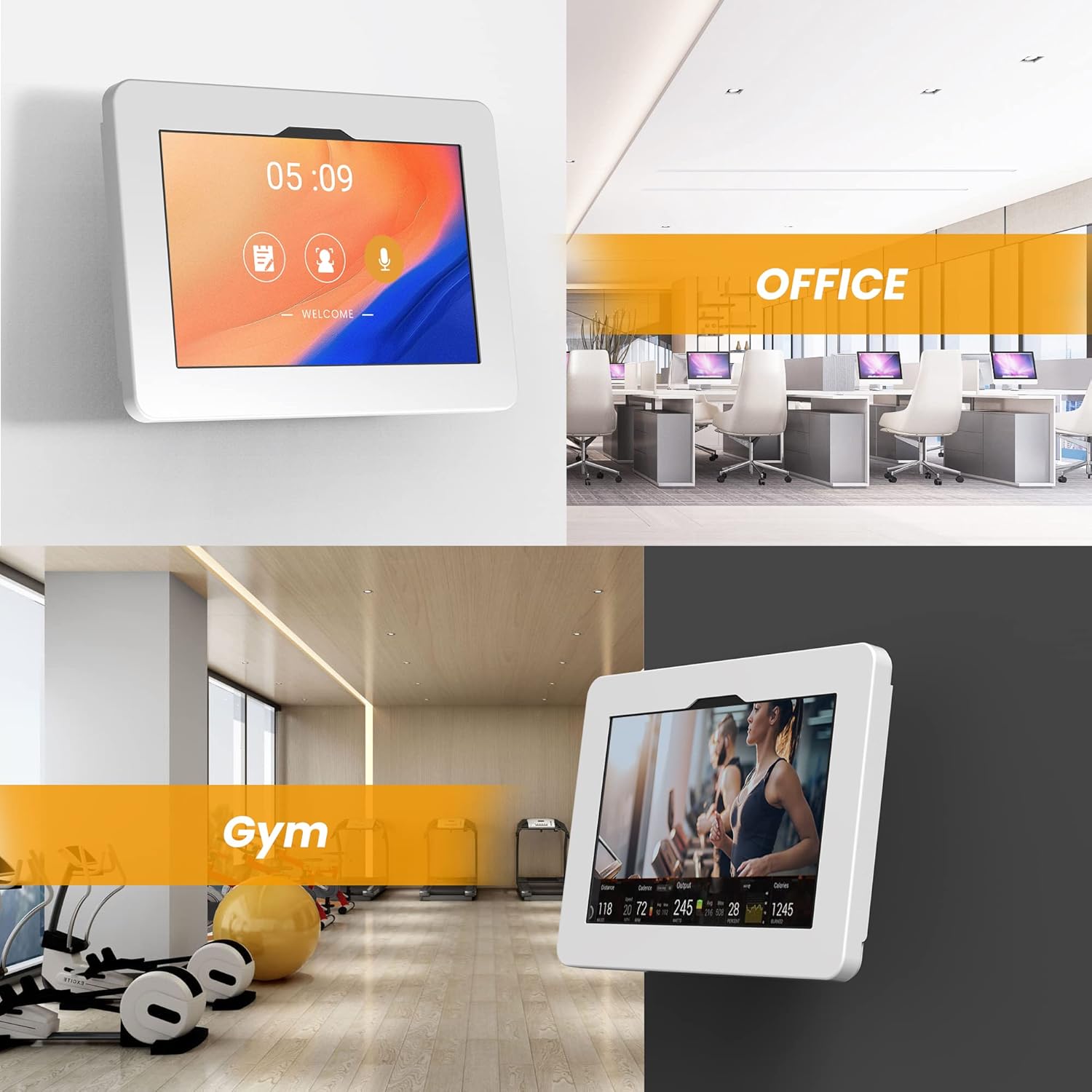 Supporto da Parete per Tablet Samsung Galaxy Tab S9 - immagine 2