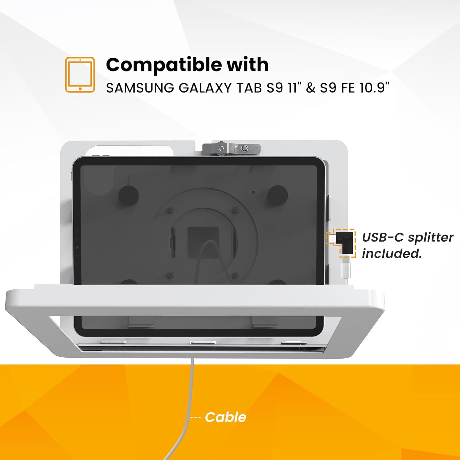 Supporto da Parete per Tablet Samsung Galaxy Tab S9 - immagine 5