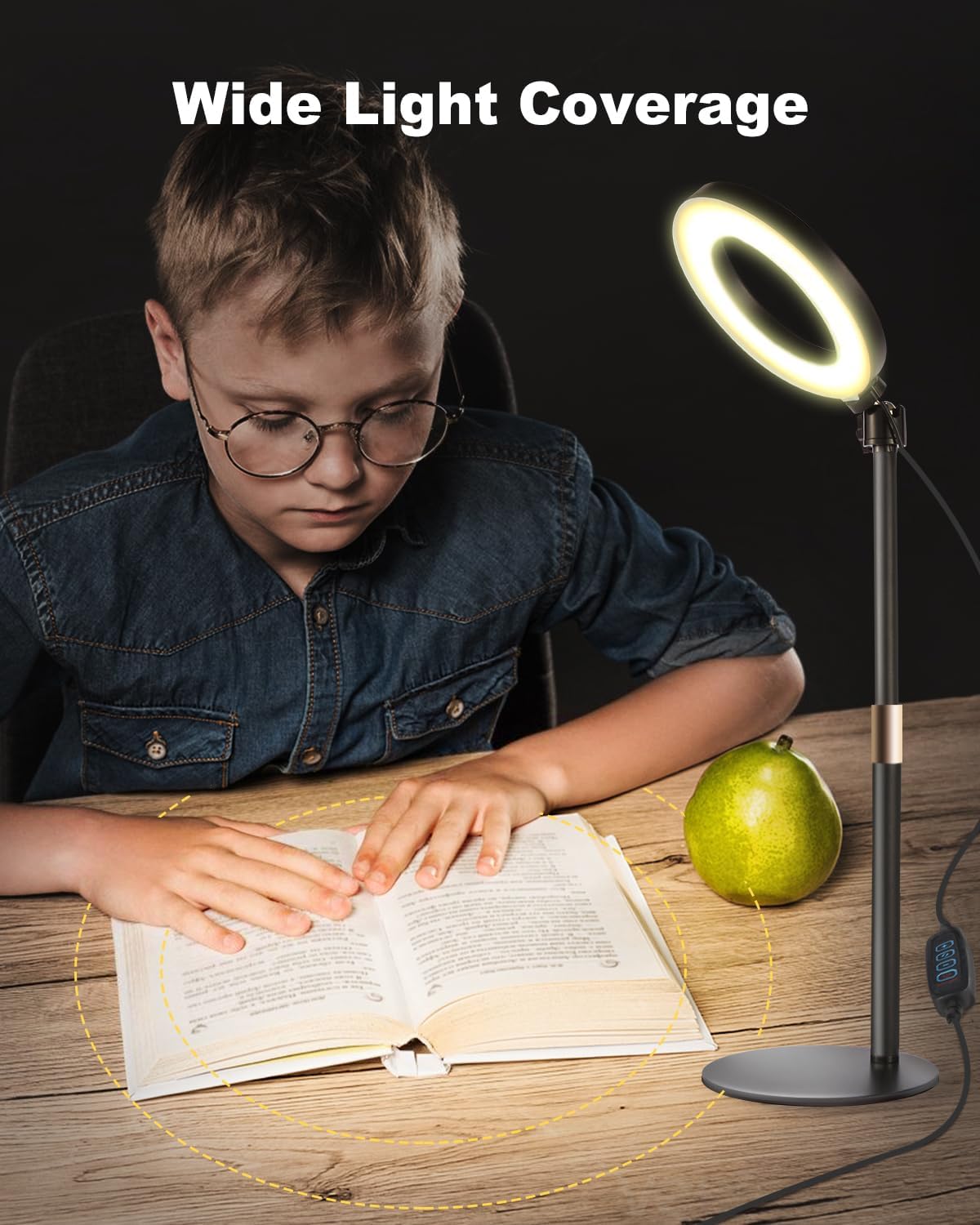 Railee Ring Light da Tavolo 6" per Telefono - immagine 3