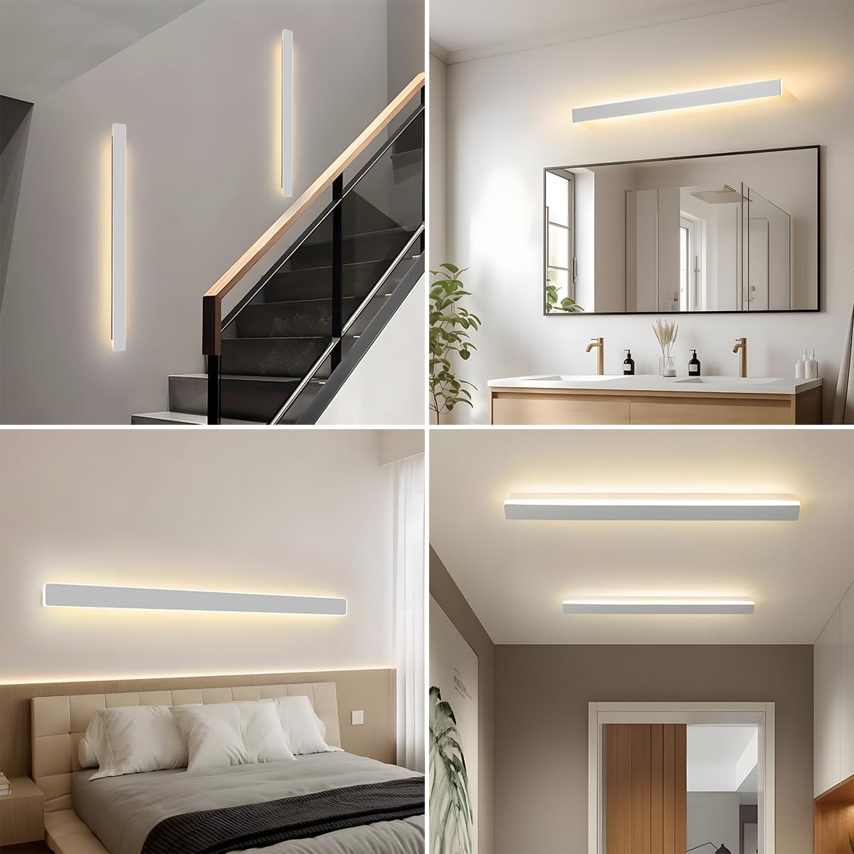 Ztwleed Applique da Parete Interno 38W 100cm - immagine 7