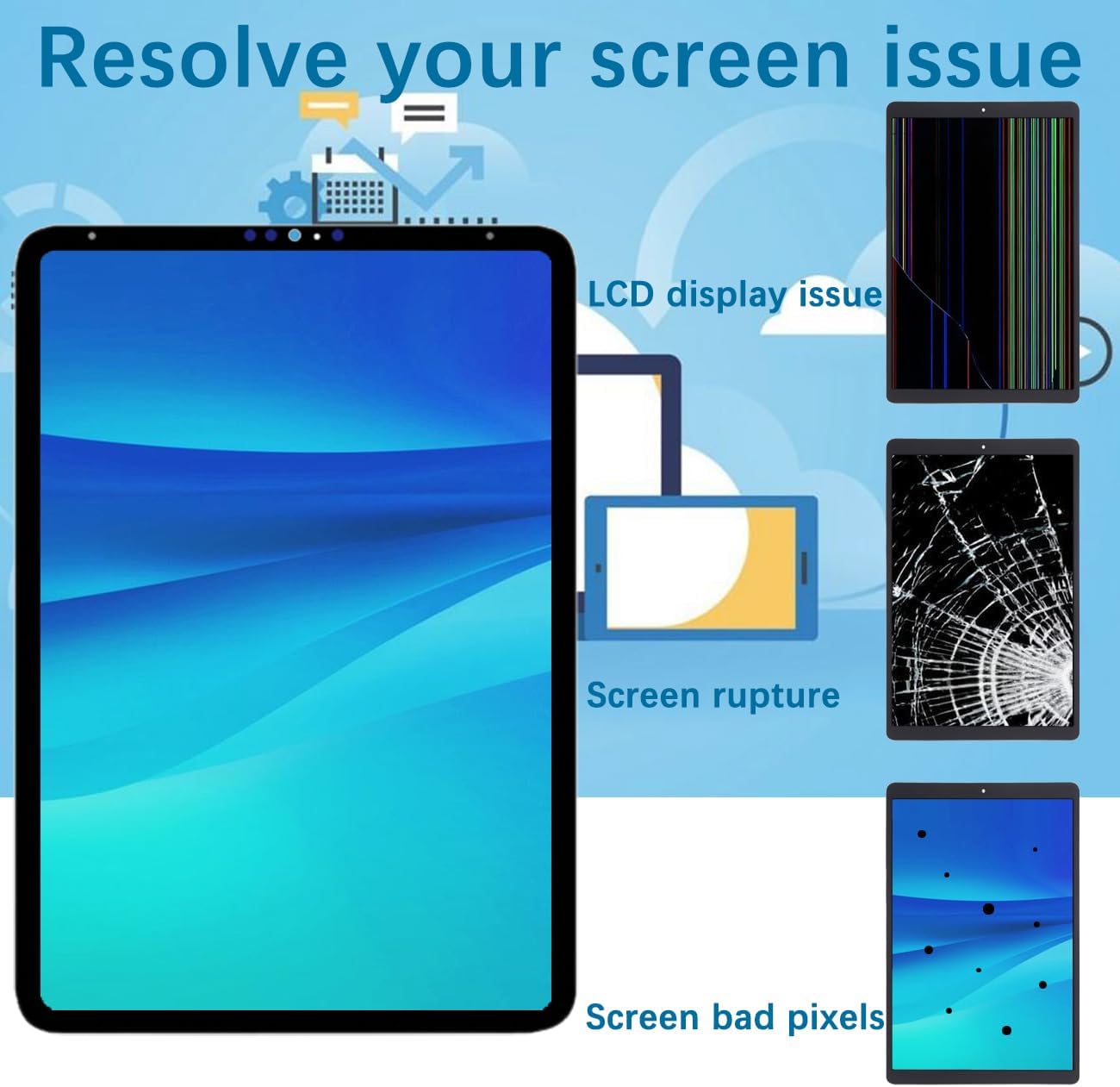 Schermo Display di Ricambio per iPad Pro 11 (2020) 2nd Gen - immagine 3