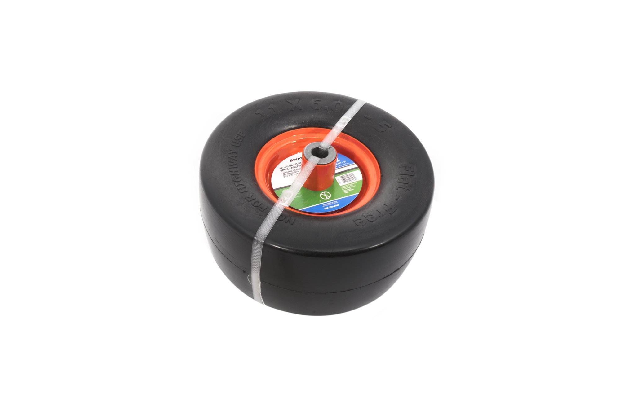 Arnold 490-325-0047 - Ruota per Tosaerba Piatta, 28 x 15 cm