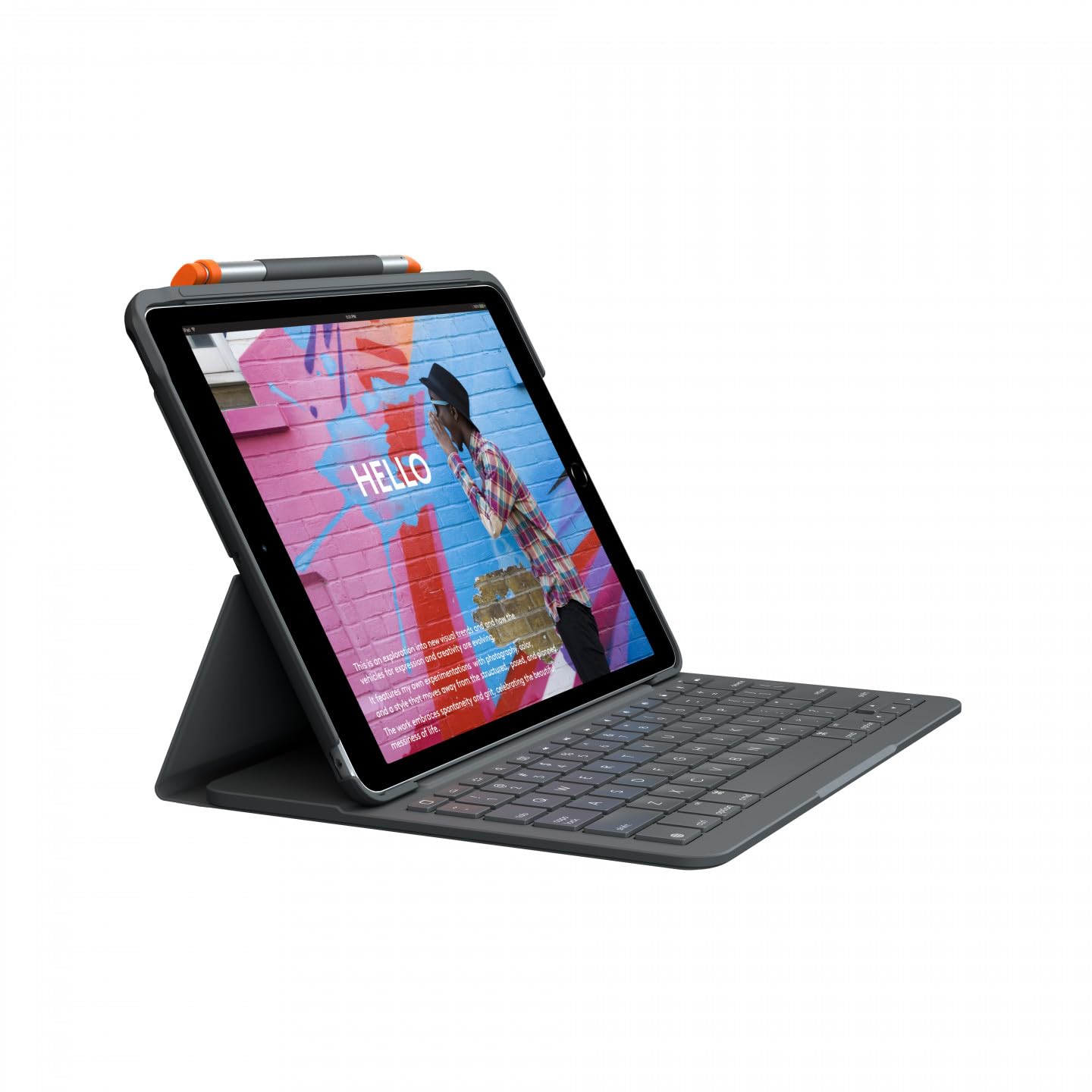 Logitech Slim Folio per iPad (7ª, 8ª e 9ª gen) AZERTY