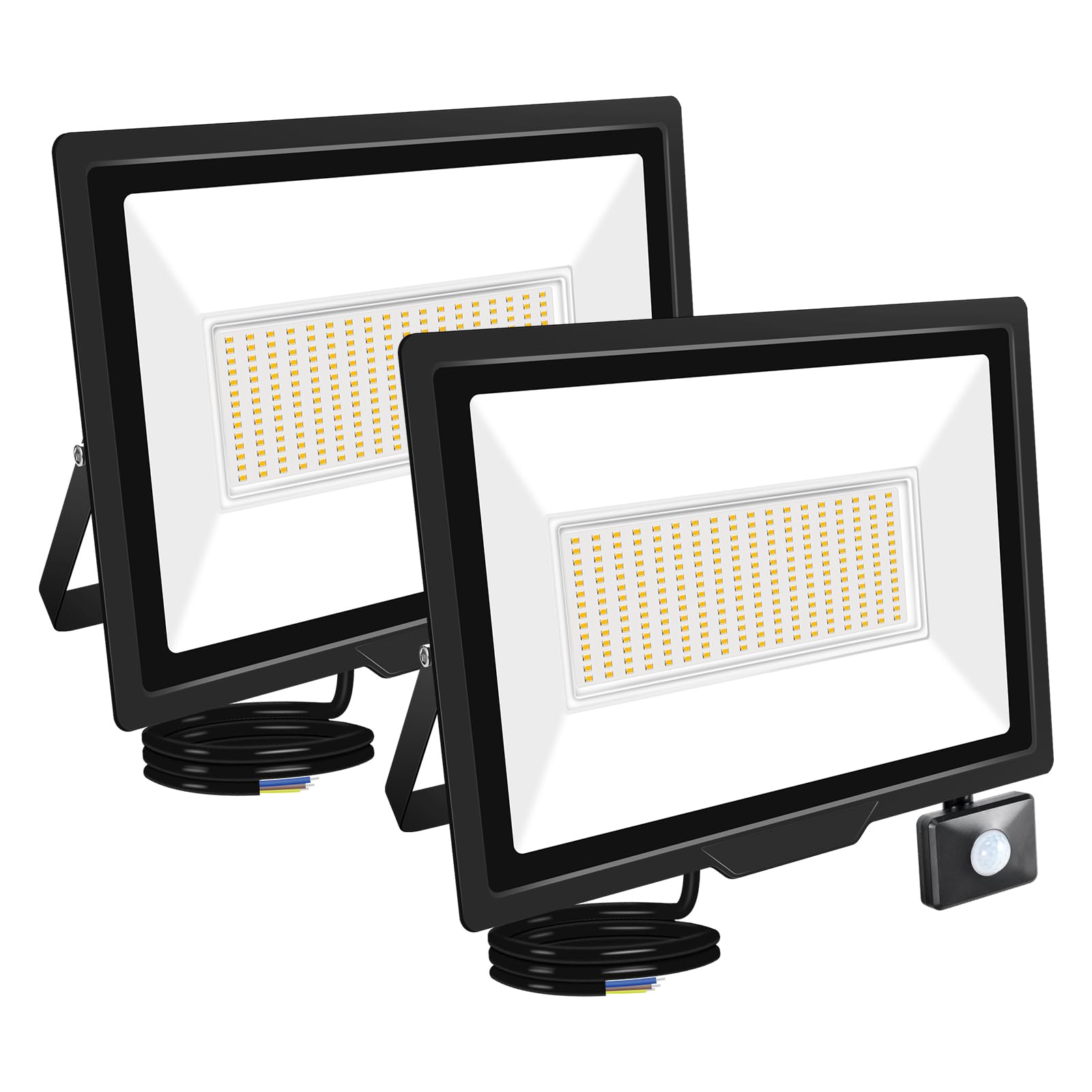 Rigidon 2x Faretto LED da Esterno 200W con Sensore