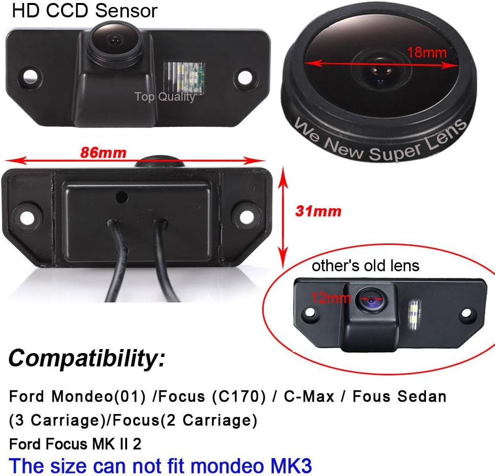 Telecamera Auto Posteriore HD 1280x720 Pixel - immagine 2