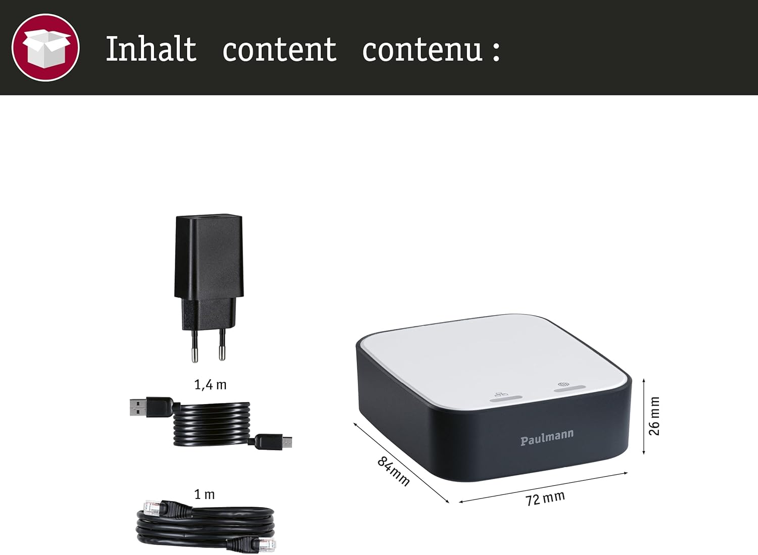 Paulmann 50135 Smart Home Zigbee Gateway Bridge Smik - immagine 6