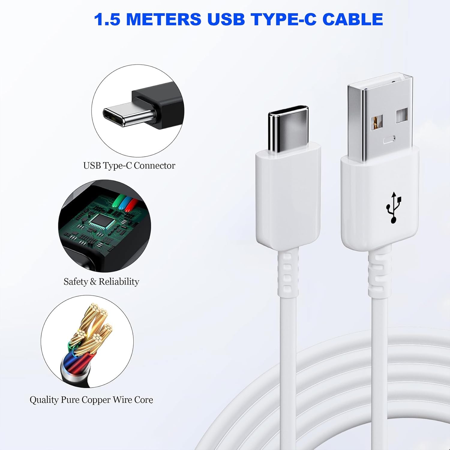 Caricabatterie USB C Rapido per Samsung (2-Pack) - immagine 4