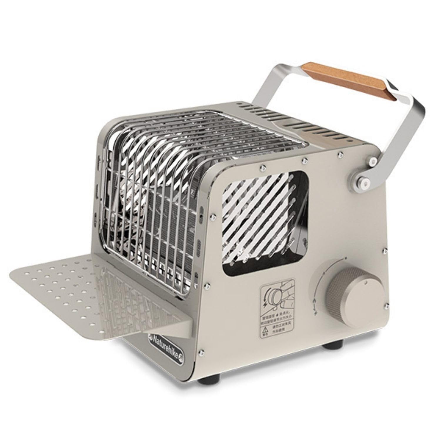 Naturehike 2 in 1 Portable Heater & Stove a Gas, Khaki