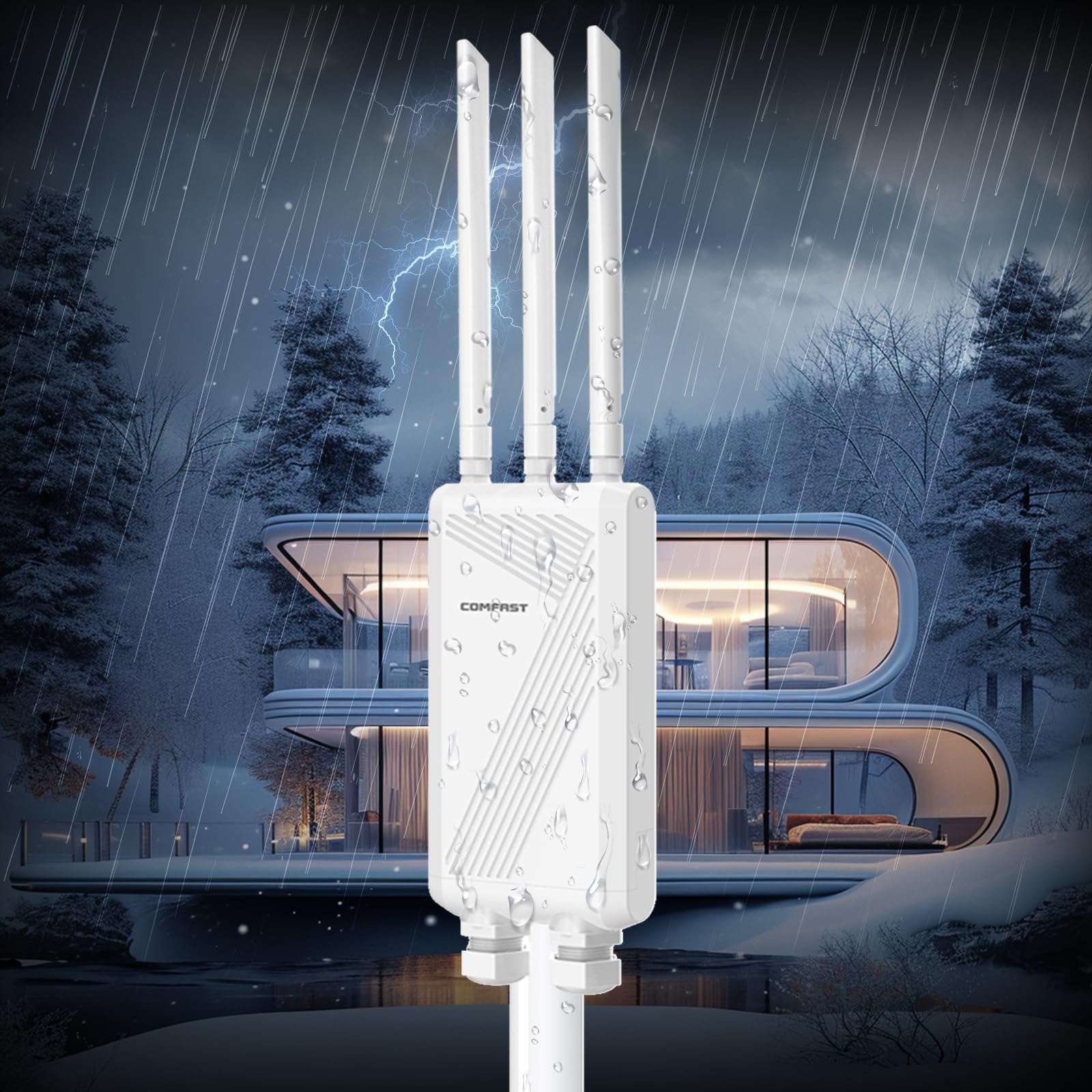 Comfast Ripetitore WiFi Esterno WiFi7 3600Mbps