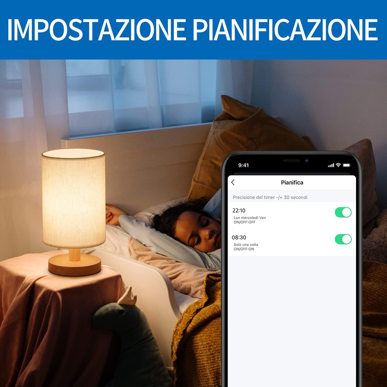 Anwio Lampadina LED Smart Wifi E27 12W (4 Pezzi) - immagine 7