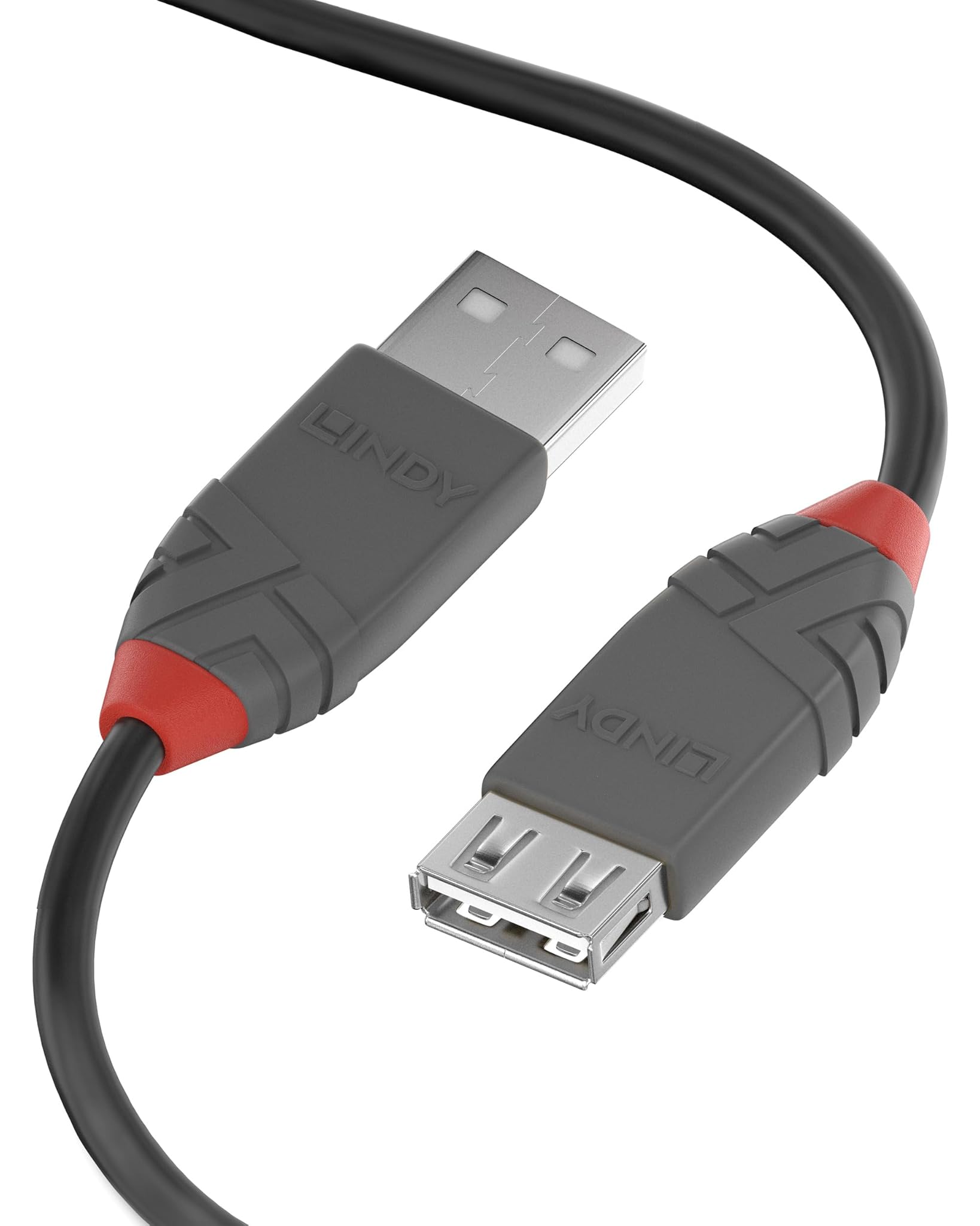 Lindy Cavo Prolunga USB 2.0 Anthra Line 3 Metri