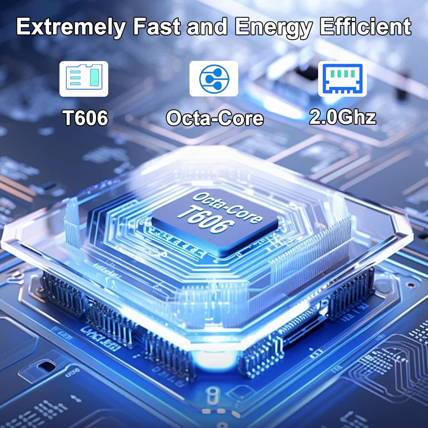 Tablet Android 14 11 Pollici Octa-Core, Oro - immagine 5