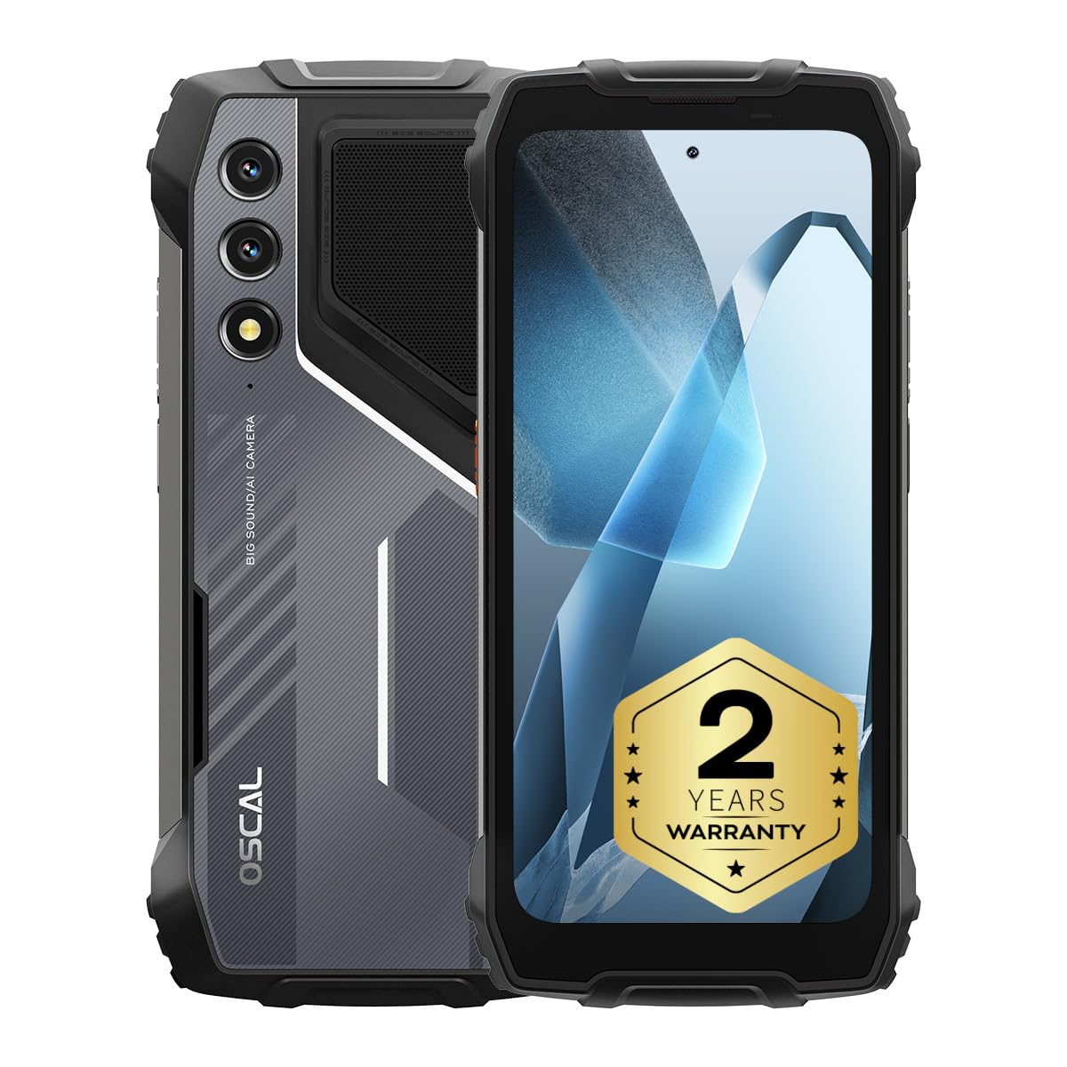 Oscal PILOT 1 Smartphone Rugged 5G 18GB+256GB, Nero