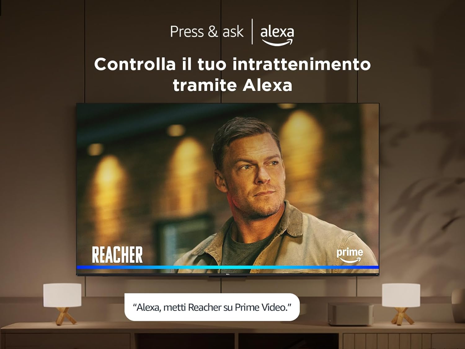 Tcl 50T6C 50'' QLED TV 4K HDR FireTV - immagine 10