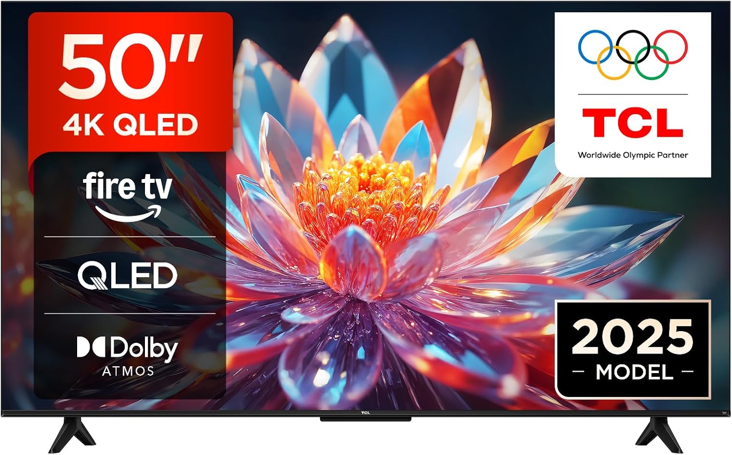 Tcl 50T6C 50'' QLED TV 4K HDR FireTV - immagine 1