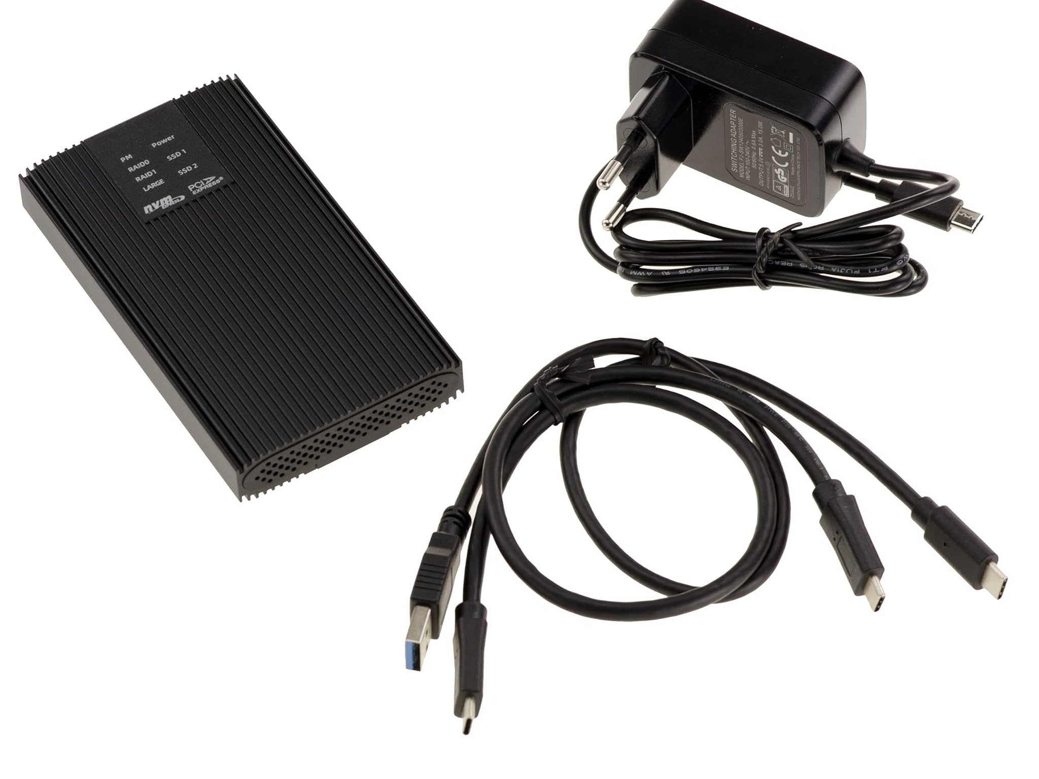 Kalea-informatique Contenitore USB 3.2 10G per SSD M2 NVMe