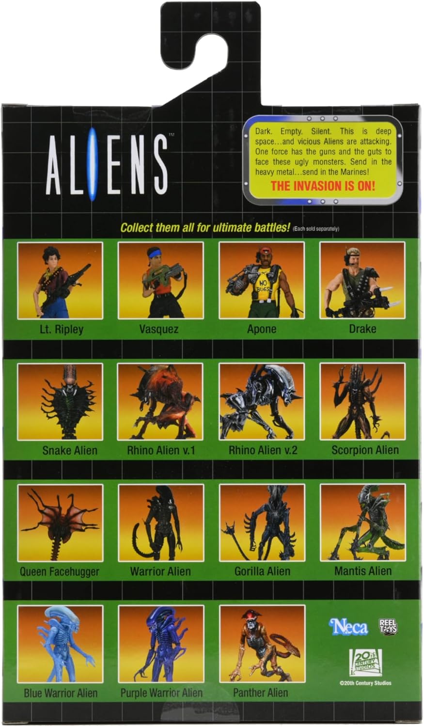 Figura Night Cougar Alien Kenner Tribute Alien 1990 23cm - immagine 4