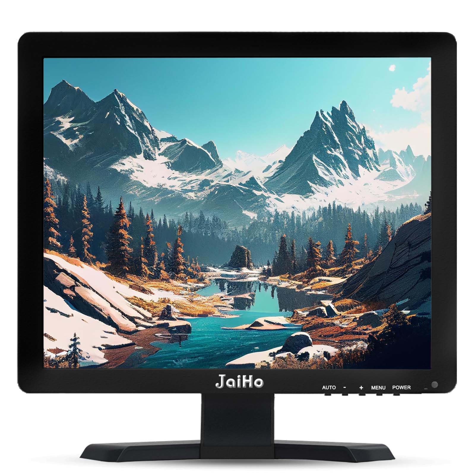 Jaiho Monitor LCD 15 Pollici 1024x768, Nero
