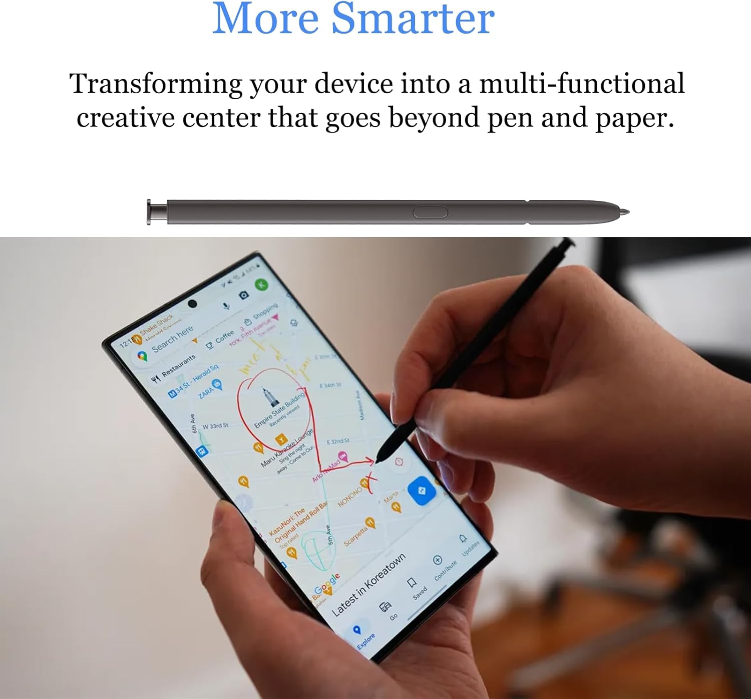 S24 Ultra S Pen Replacement EJ-PS928BBEGUS, Nero - immagine 4