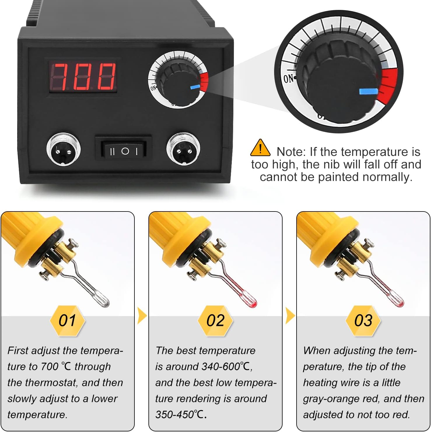 Luriseminger Macchina per Pirografia Digitale 60W - immagine 5