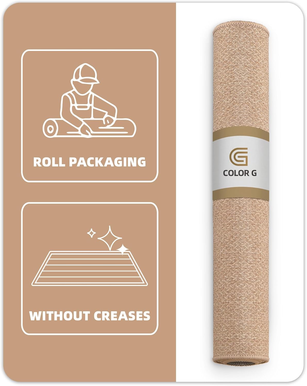 Color&geometry Zerbino Ingresso Antiscivolo 81x122cm, Kaki - immagine 2