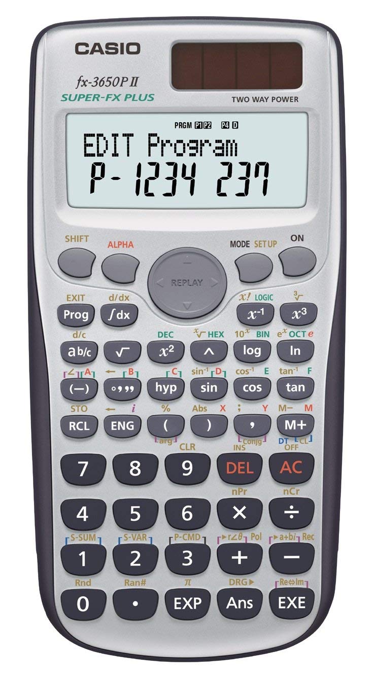 Casio FX 3650 P Calcolatrice